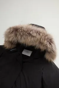 Bunda Woolrich Luxury Arctic Raccoon Parka Black