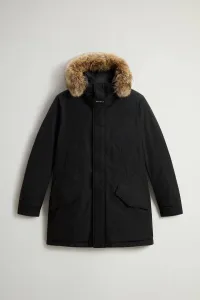 Bunda Woolrich Polar High Collar Fur Parka Black
