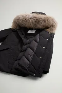 Bunda Woolrich Luxury Arctic Raccoon Parka Black