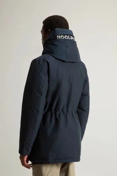 Bunda Woolrich Ramar Arctic Parka Melton Blue