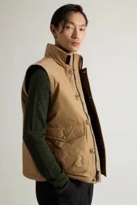 Vesta Woolrich Ramar Vest Gold Khaki