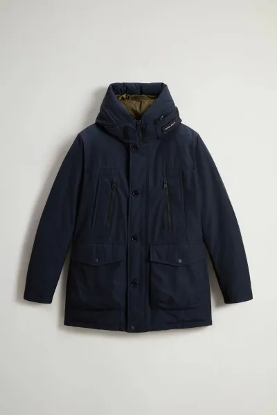 Bunda Woolrich Ramar Arctic Parka Melton Blue