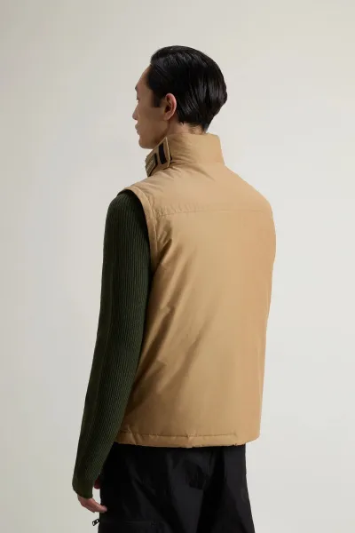 Vesta Woolrich Ramar Vest Gold Khaki