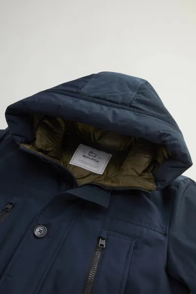 Bunda Woolrich Ramar Arctic Parka Melton Blue