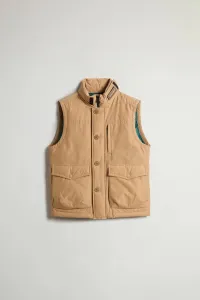 Vesta Woolrich Ramar Vest Gold Khaki