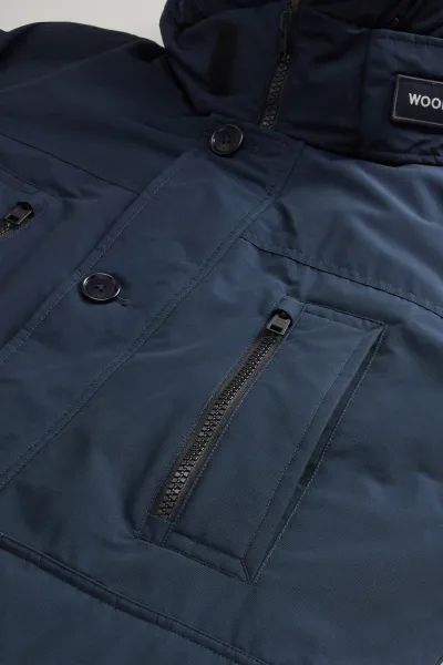 Bunda Woolrich Ramar Arctic Parka Melton Blue