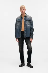 Džínsy Karl Lagerfeld Jeans Klj Tapered Denim Black/Black
