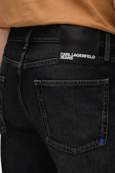 Džínsy Karl Lagerfeld Jeans Klj Tapered Denim Black/Black