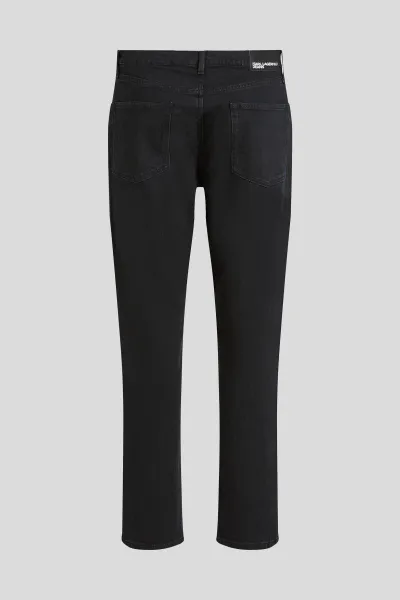 Džínsy Karl Lagerfeld Jeans Klj Tapered Denim Black/Black