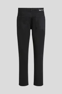 Džínsy Karl Lagerfeld Jeans Klj Tapered Denim Black/Black