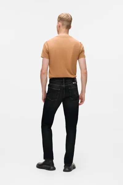 Džínsy Karl Lagerfeld Jeans Klj Tapered Denim Black/Black