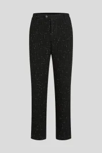 Nohavice Karl Lagerfeld Boucle Pants Black
