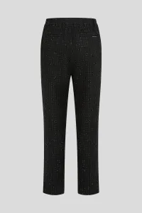 Nohavice Karl Lagerfeld Boucle Pants Black