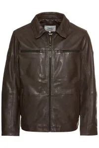 Bunda Camel Active Leather Blouson Brown