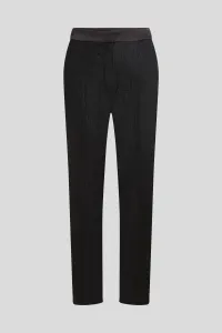 Nohavice Karl Lagerfeld Metallic Pants Black