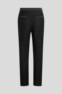 Nohavice Karl Lagerfeld Metallic Pants Black