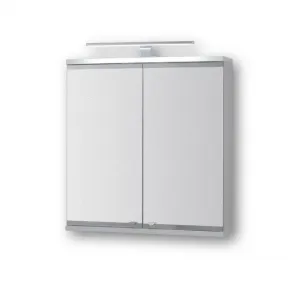 HOPA - Vrchný zrkadlová skrinka ARLES s LED osvetlením - Rozmery skriniek - 60 × 64 × 15 cm OLNARL60