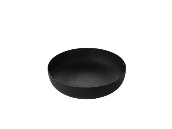 Dizajnová nádoba s čiernou textúrou, priem. 24 cm - Alessi