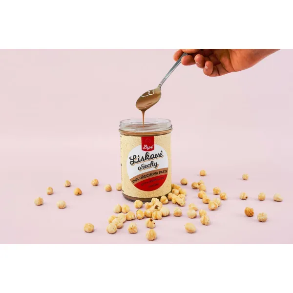 Lieskoorieškové maslo váha 400g