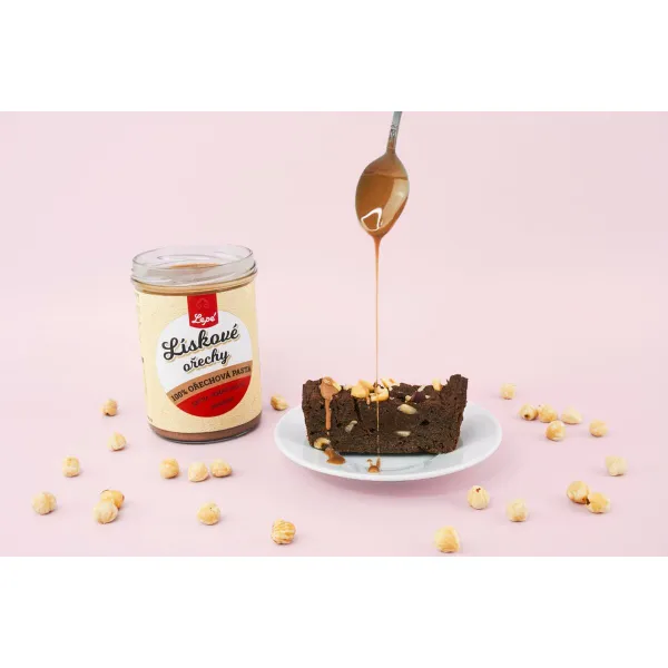 Lieskoorieškové maslo váha 400g