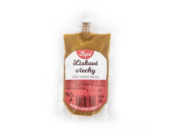 Lieskoorieškové maslo váha 400g