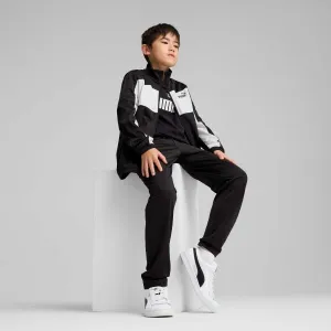 Puma COLORBLOCK POLY SUIT CL B Chlapčenská  súprava, čierna, veľkosť