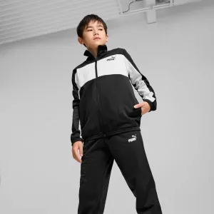Puma COLORBLOCK POLY SUIT CL B Chlapčenská  súprava, čierna, veľkosť