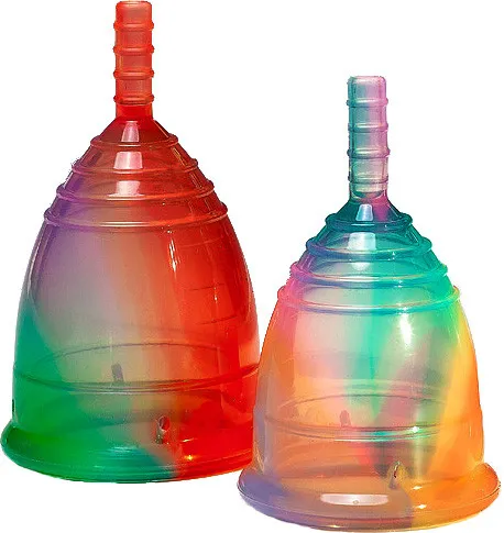 Menštruačný kalíšok Yuuki 2 Rainbow Soft Economic (YU127)