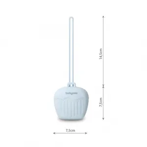 BABYONO Puzdro silikónové na cumlík modrá 0m+