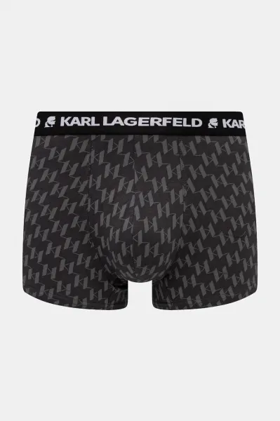 Spodná Bielizeň Karl Lagerfeld Monogram Aop Trunk Kl Monog Aop Blue-Asphalt