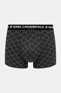 Spodná Bielizeň Karl Lagerfeld Monogram Aop Trunk Kl Monog Aop Blue-Asphalt