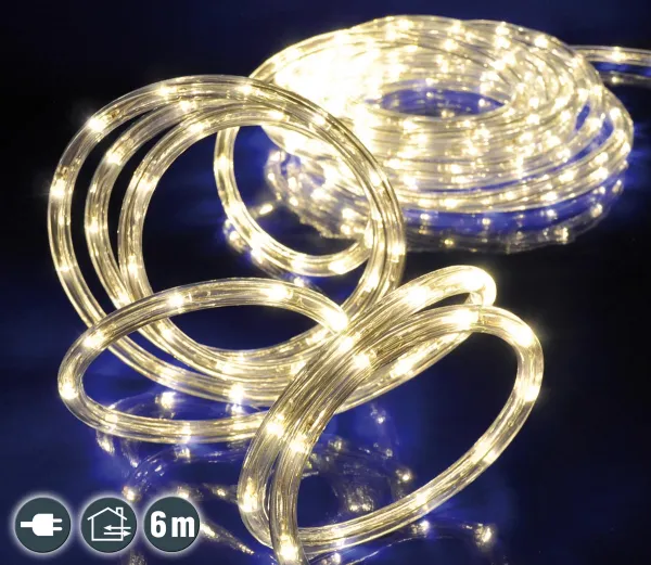 Haushalt international LED Světelný řetěz, teplá bílá, 6 m