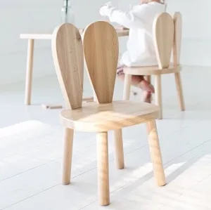 Stolička Bunny - hnedá