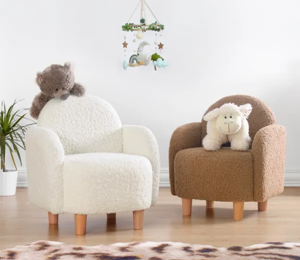 Hanah Home Detská stolička Moylo biela