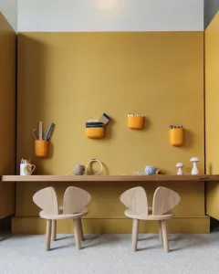 Kalune Design Sada dětského nábytku Mickey hnědá