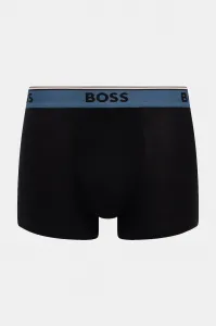 3PACK pánske boxerky BOSS čierne (50531684 964) L, trenky