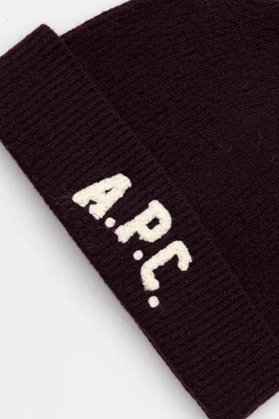Vlnená čiapka A.P.C. bonnet axel