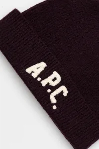 Vlnená čiapka A.P.C. bonnet axel