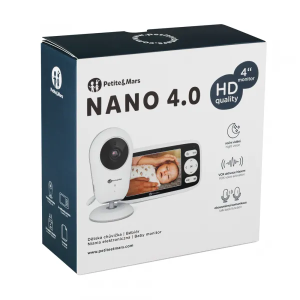 PETITE&MARS Pestúnka detská digitálna NANO 4.0