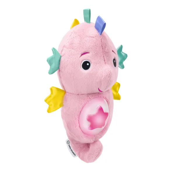 BABY EINSTEIN Upokojujúca hračka so senzorom plaču morský koník ružový Sea Dreams Seahorse™