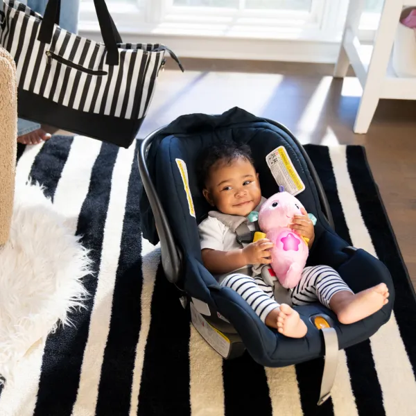 BABY EINSTEIN Upokojujúca hračka so senzorom plaču morský koník ružový Sea Dreams Seahorse™