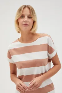 Marisse Women's T-Shirt L-Ts-4607 L.Brown
