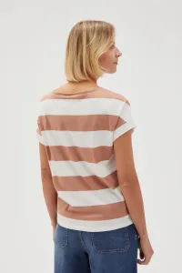 Marisse Women's T-Shirt L-Ts-4607 L.Brown