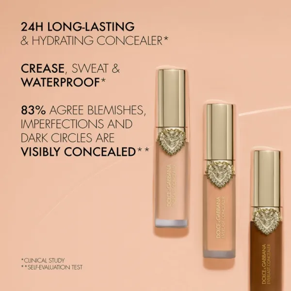 Dolce&Gabbana Everlast Concealer dlhotrvajúci korektor odtieň 26 Medium Deep - Neutral Undertones 11 ml