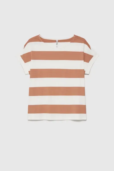 Marisse Women's T-Shirt L-Ts-4607 L.Brown