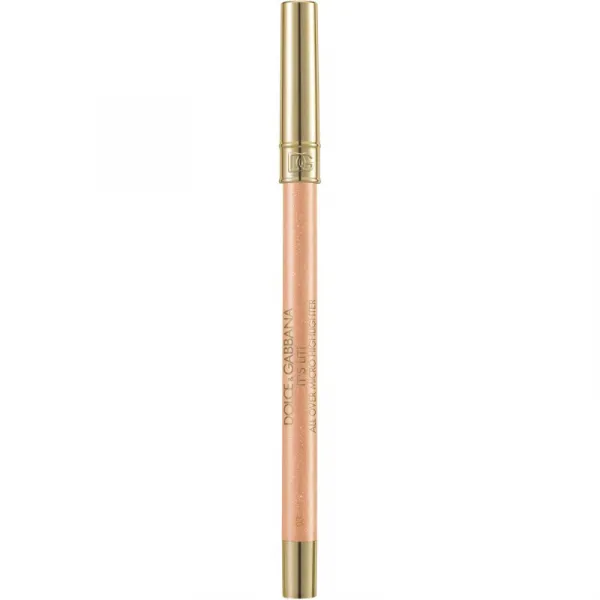 Dolce&Gabbana Bold It's Lit! tuhý krémový rozjasňovač v ceruzke odtieň 03 Golden Hour - Shimmering Champagne 0.35 g