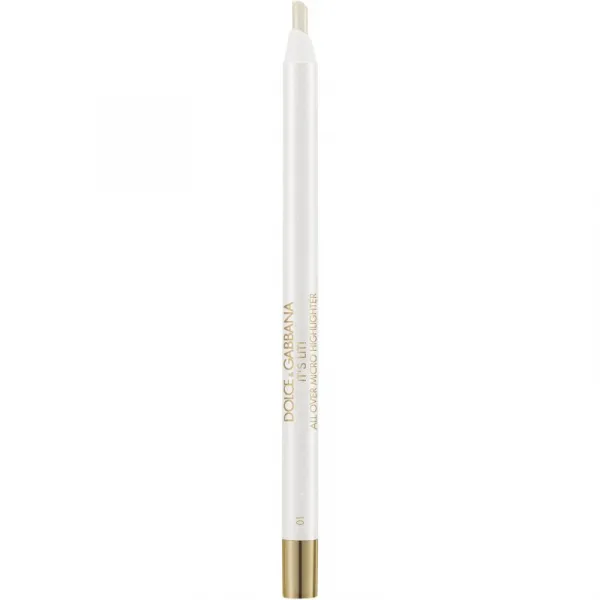 Dolce&Gabbana Bold It's Lit! tuhý krémový rozjasňovač v ceruzke odtieň 01 North Star - Shimmering Platinum 0.35 g