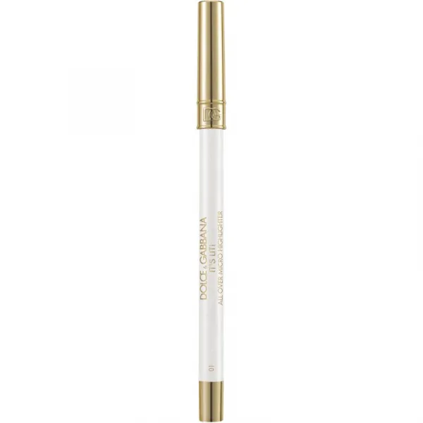 Dolce&Gabbana Bold It's Lit! tuhý krémový rozjasňovač v ceruzke odtieň 01 North Star - Shimmering Platinum 0.35 g