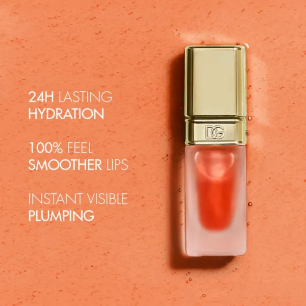 Dolce&Gabbana Oil Lip Plumper olejový lesk na pery pre zväčšenie objemu odtieň Orange 7 ml