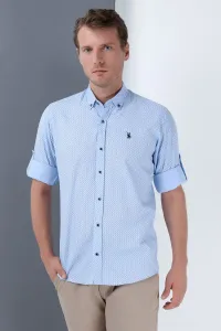G685 DEWBERRY MEN's SHIRT-BLUE